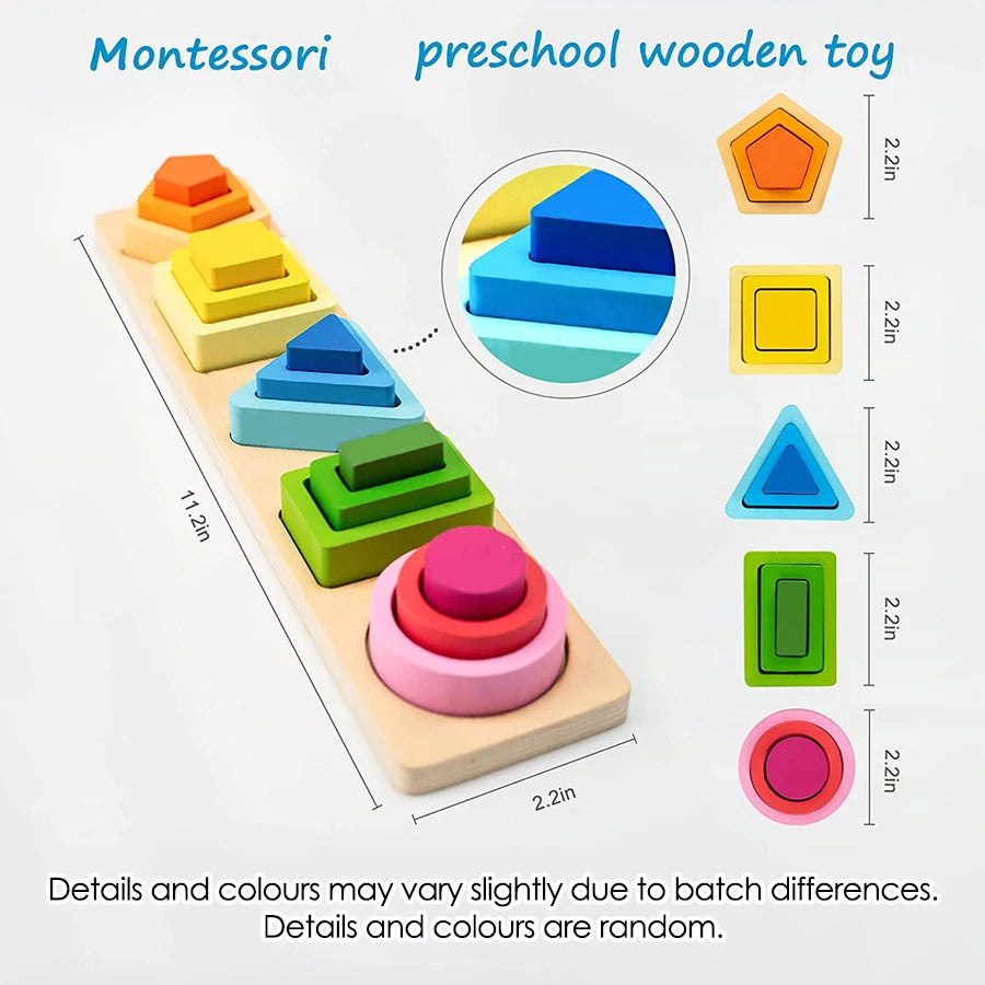 Montessori Farben-Sortierspiel - Feinmotorik für Kinder