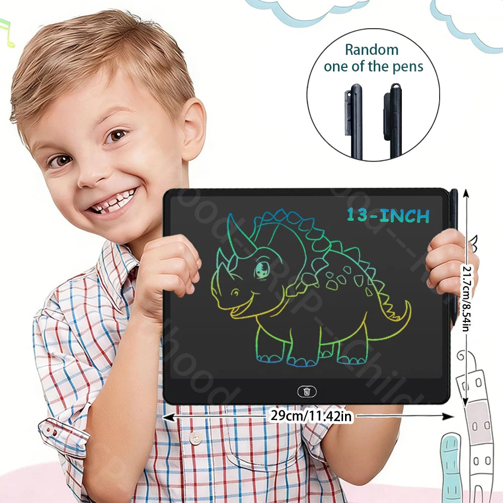 LCD Zeichen-Tablet für Kinder - Buntes Maltablet zum Zeichnen