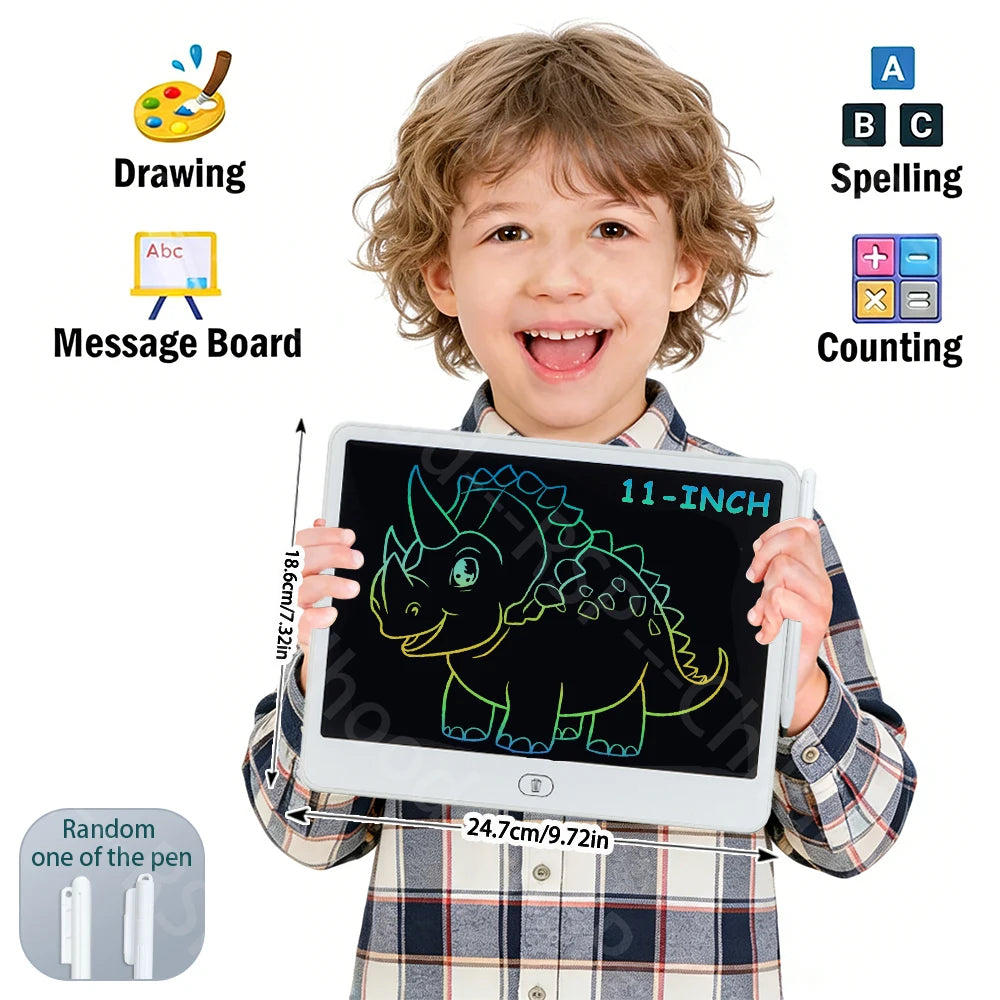 LCD Zeichen-Tablet für Kinder - Buntes Maltablet zum Zeichnen