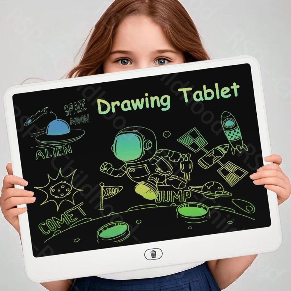 LCD Zeichen-Tablet für Kinder - Buntes Maltablet zum Zeichnen