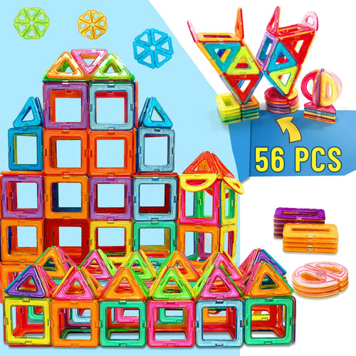 Magnetische Bausteine – Großes Designer-Set