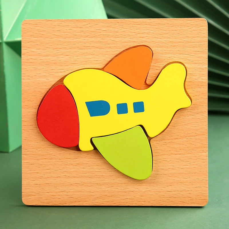 Montessori Holzpuzzle – weitere Motivansicht