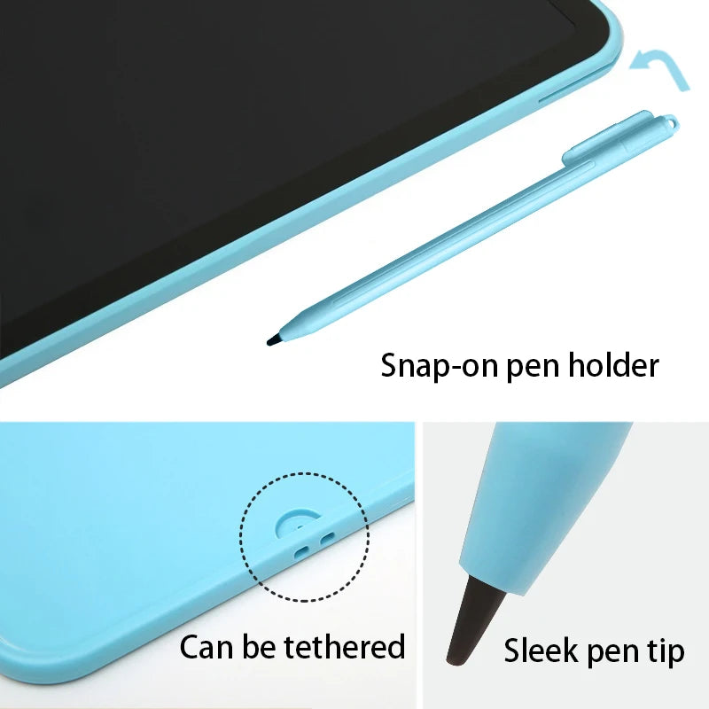 LCD Zeichen-Tablet für Kinder - Buntes Maltablet zum Zeichnen