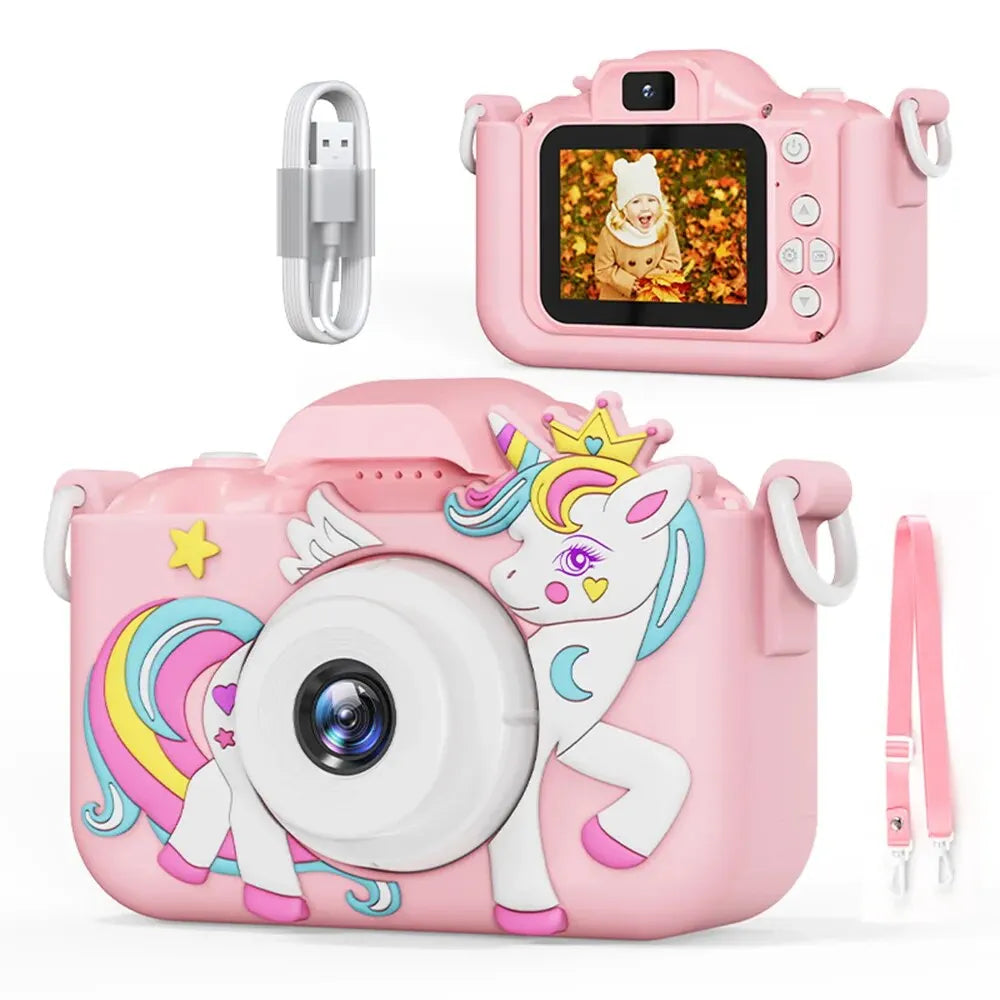 Kinderkamera Digital HD - Foto & Video Kamera für Kinder