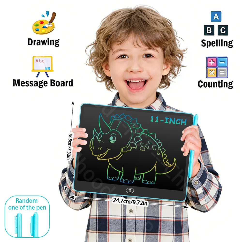 LCD Zeichen-Tablet für Kinder - Buntes Maltablet zum Zeichnen