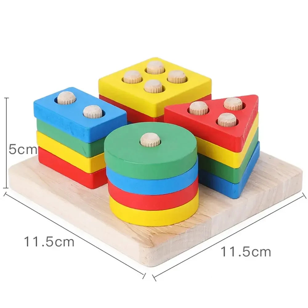 Montessori Farben-Sortierspiel - Feinmotorik für Kinder