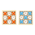 Montessori Tic-Tac-Toe Holzspiel - Denkspiel für Kinder