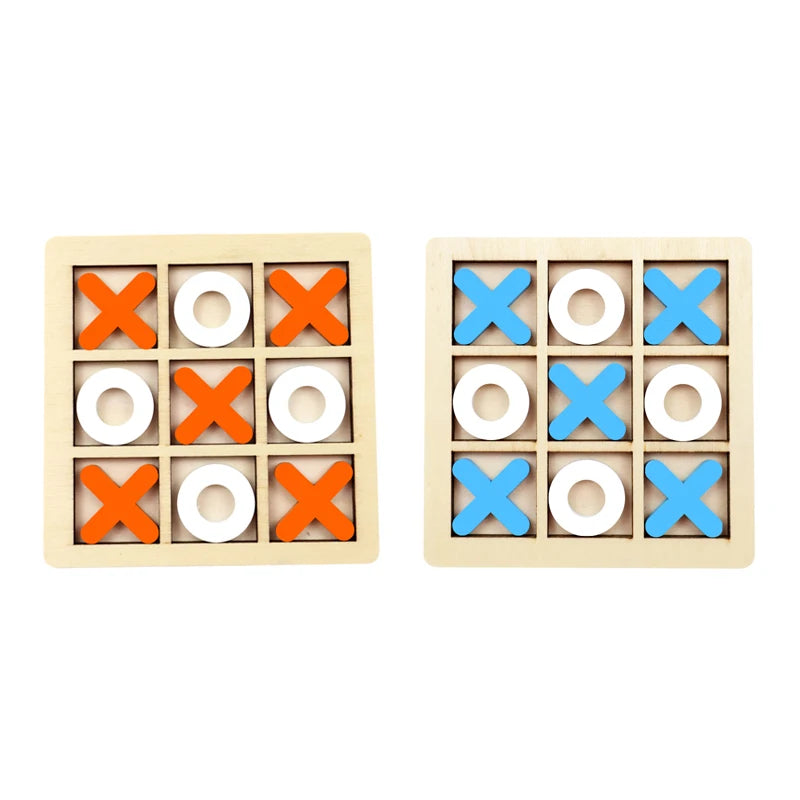 Montessori Tic-Tac-Toe Holzspiel - Denkspiel für Kinder