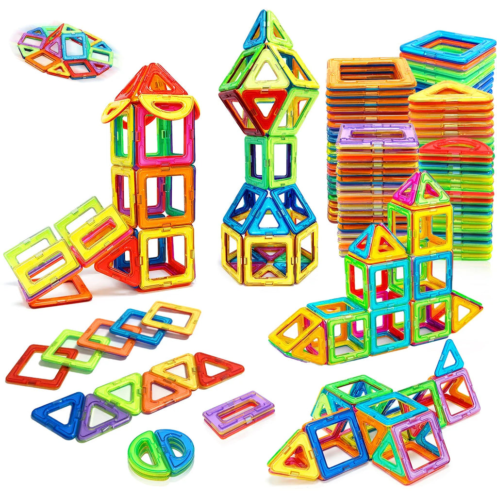 Magnetische Bausteine – Großes Designer-Set