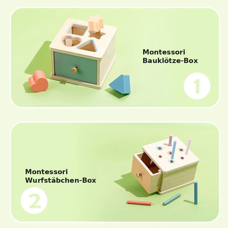 Montessori Farben-Sortierspiel – Feinmotorik spielerisch fördern
