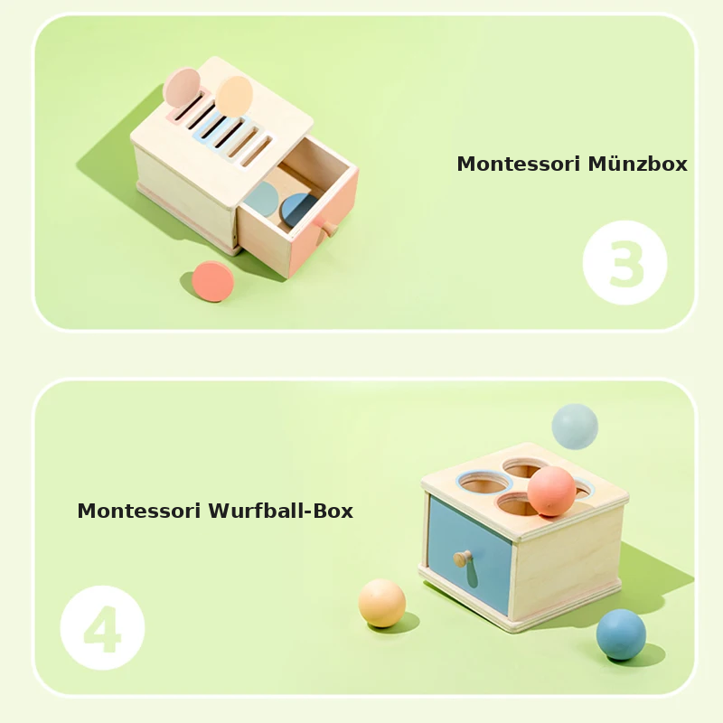 Montessori Farben-Sortierspiel – Feinmotorik spielerisch fördern