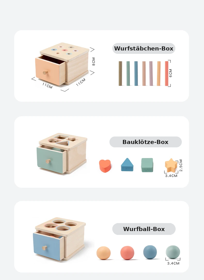 Montessori Farben-Sortierspiel – Feinmotorik spielerisch fördern