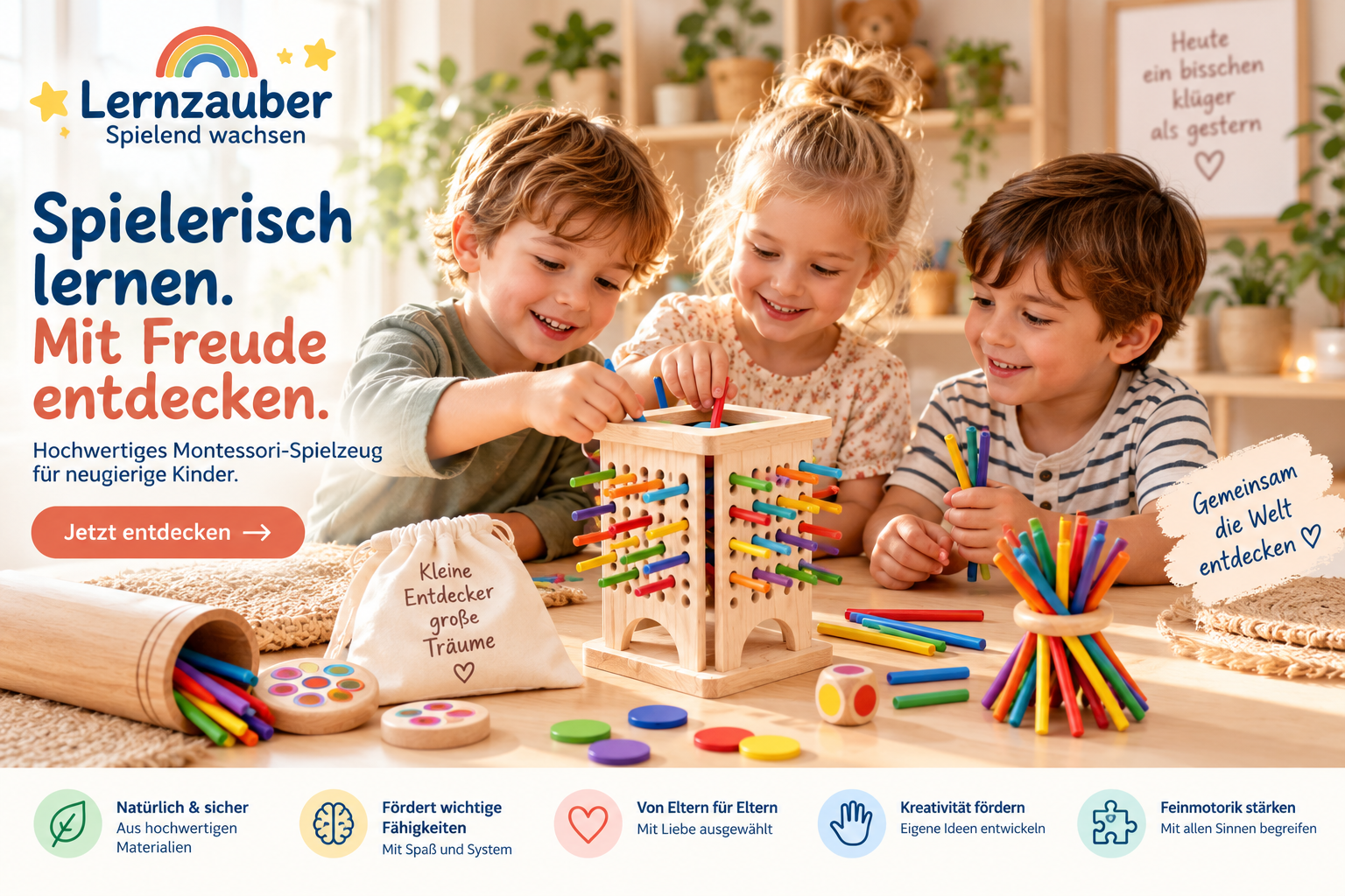Lernzauber – spielerisch lernen und entdecken