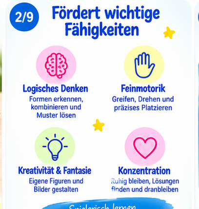 Montessori Tangram aus Naturholz – Produktbild 2